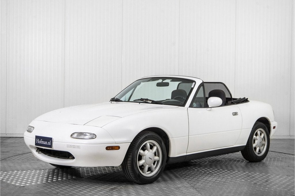 Mazda MX-5 1.6i-16V Miata (bj 1990), Auto's, Achterwielaandrijving, Gebruikt, 4 cilinders, Cabriolet