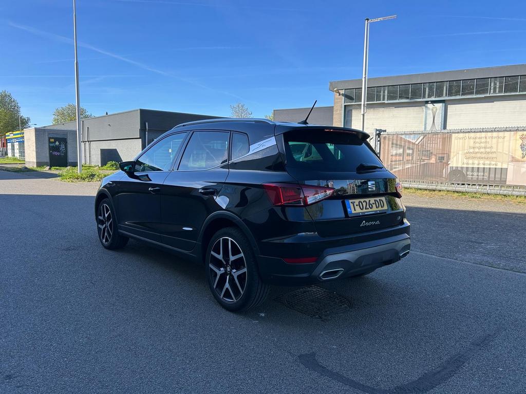 Seat Arona 1.5 TSI EVO FR 150pk Dsg-7 2021 Zwart, Auto's, 1498 cc, 4 cilinders, Alcantara, 1200 kg