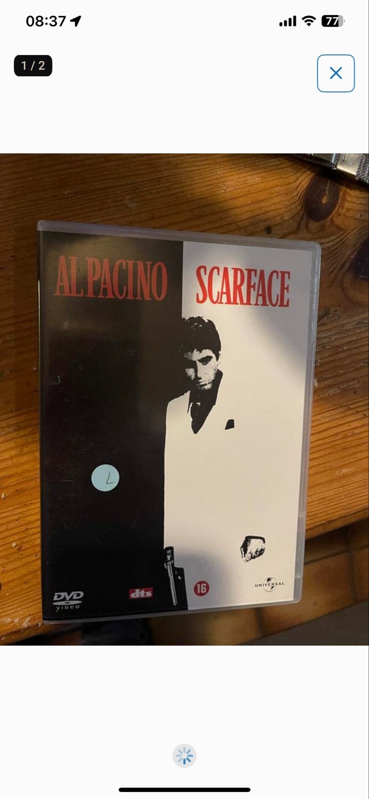 Scarface DVD - Al Pacino Misdaadklassieker, Maffia en Misdaad, Vanaf 16 jaar, Nederlands, Ophalen of Verzenden