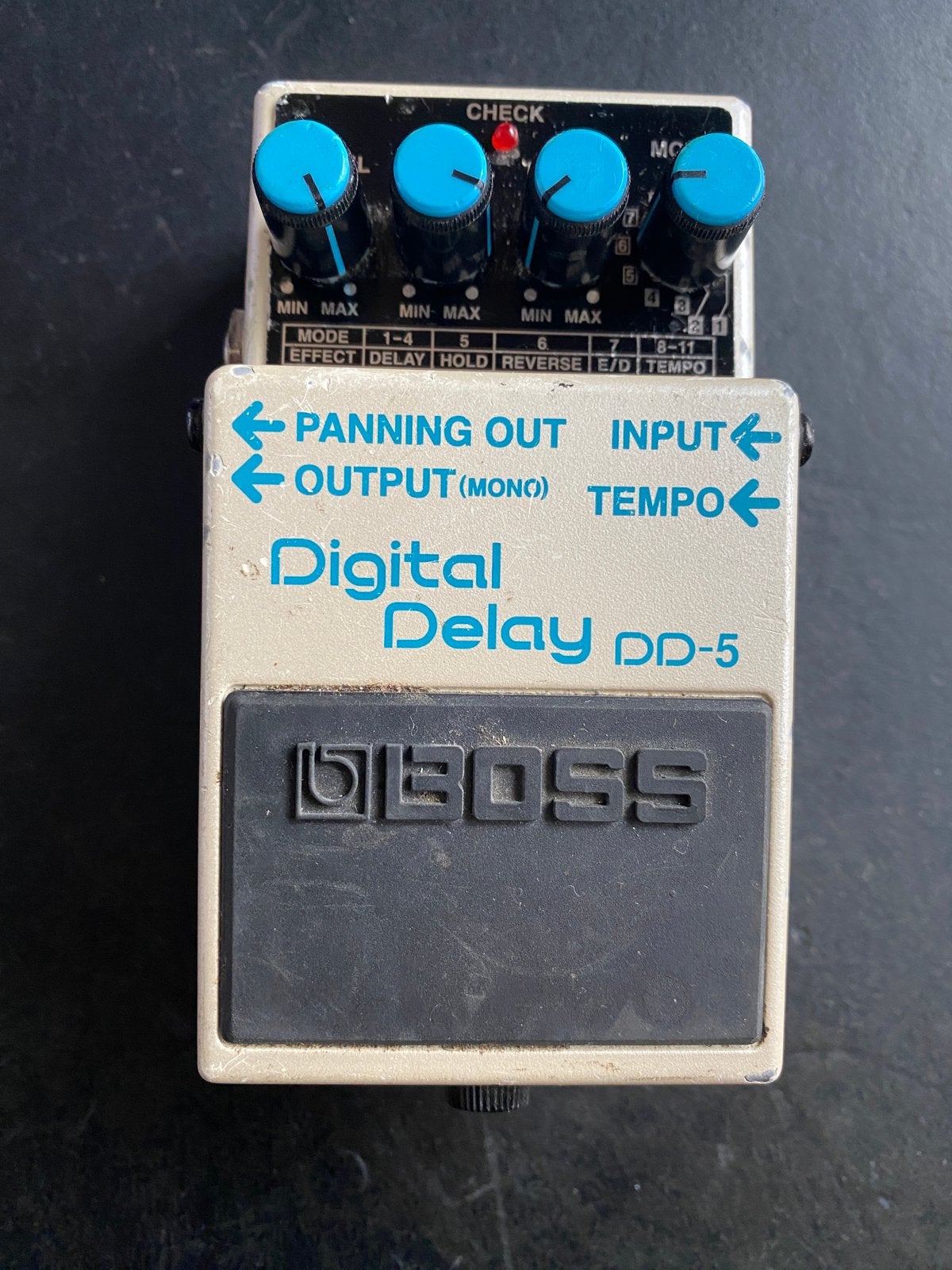 Boss Digital Delay DD-5 gitaarpedaal, Ophalen of Verzenden, Gebruikt, Delay of Echo