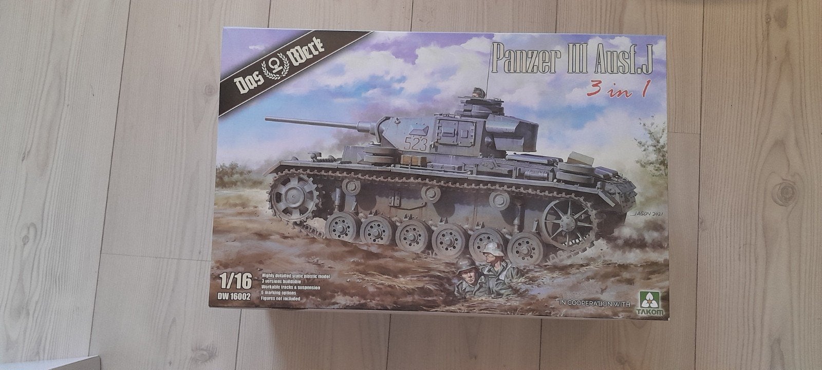 1/16 Panzer III Das Werk, Overige merken, Tank, Groter dan 1:32, Nieuw