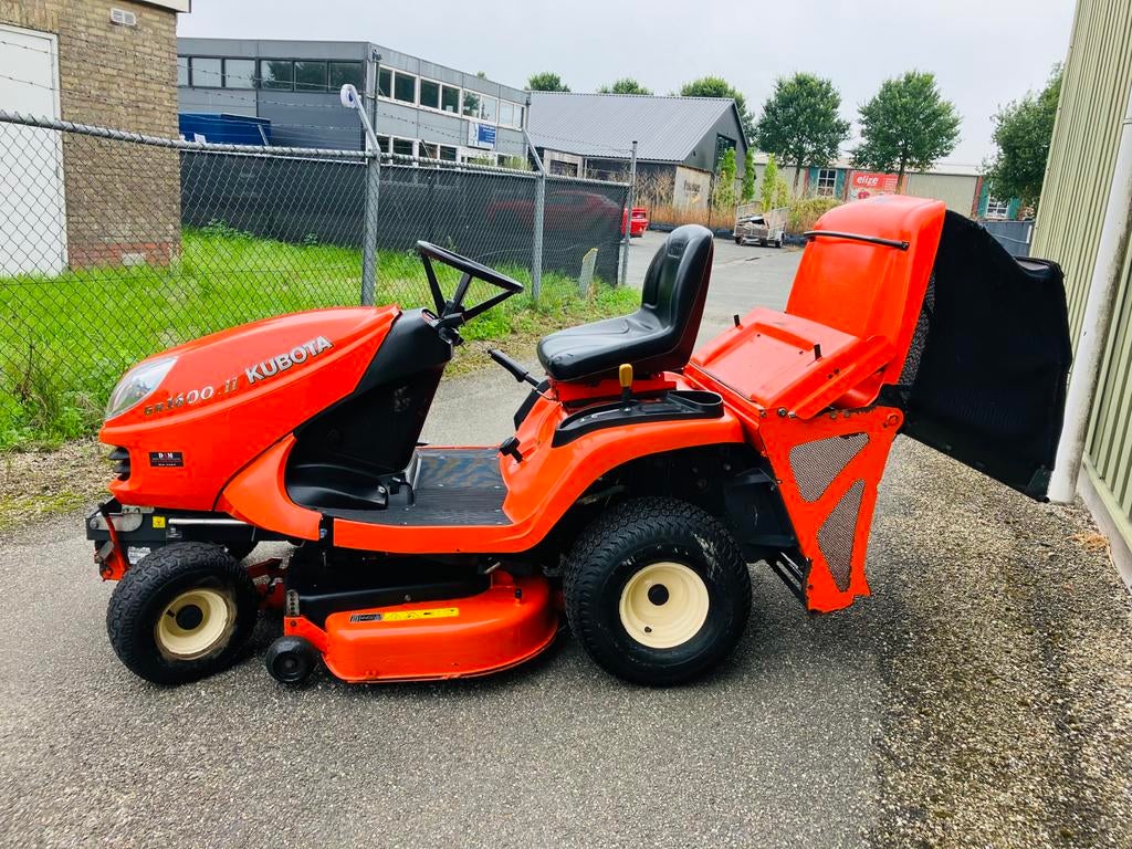 Kubota Diesel zitmaaier PRO, mulch/opvang, VOLLE TANK!, Tuin en Terras, Zitmaaiers, Ophalen, Gebruikt, Mulchfunctie