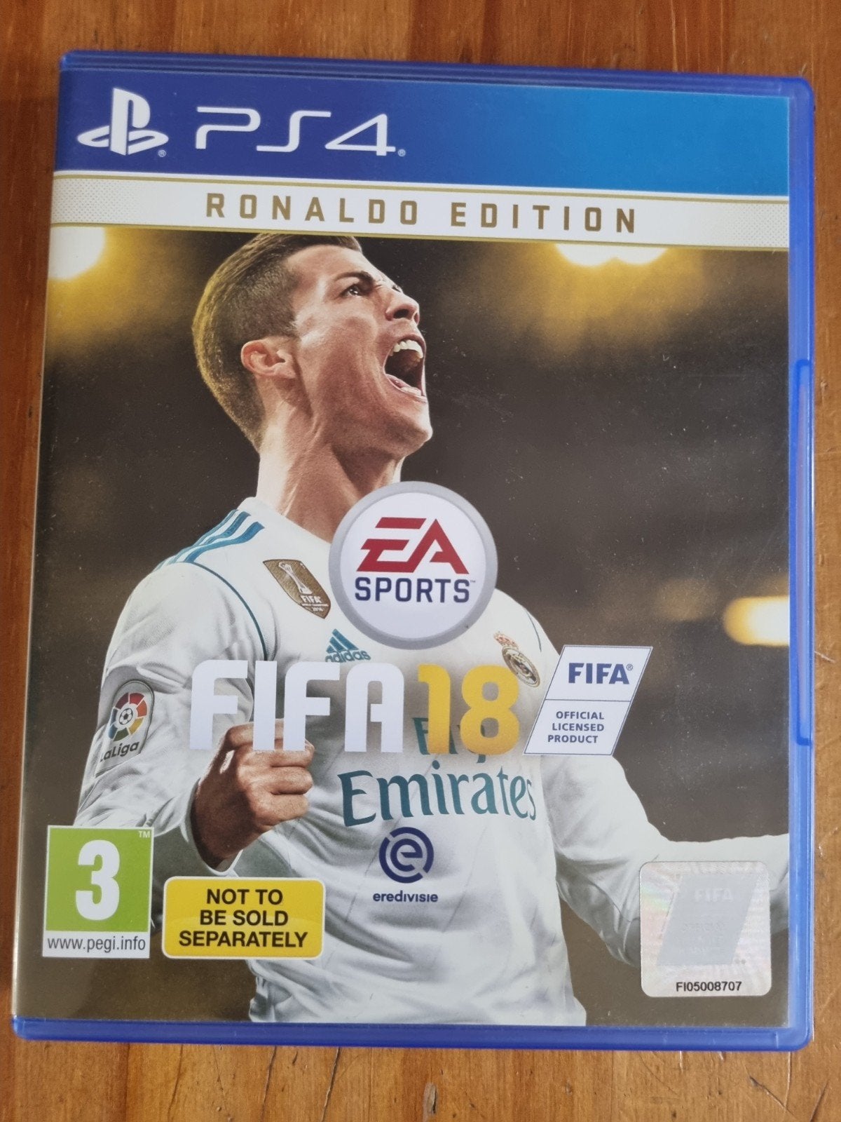 FIFA 18 Ronaldo Edition PS4 - Zo goed als nieuw, Ophalen of Verzenden, Zo goed als nieuw, Eén computer, Sport