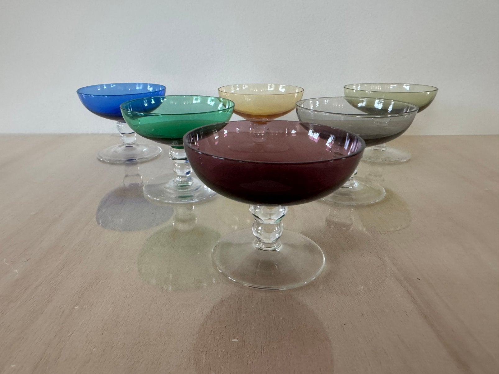 Carnaval glas K11, Antiek en Kunst, Ophalen of Verzenden