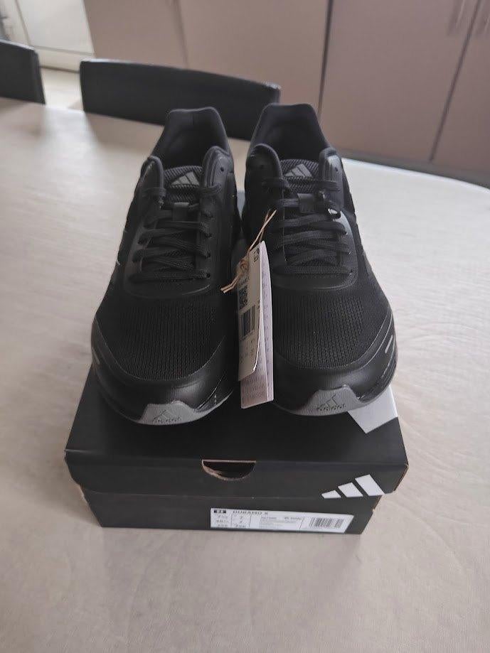 Nieuwe Adidas Duramo 10 running schoenen zwart - maat 40 ⅔, Ophalen, Zwart, Nieuw, Sneakers of Gympen