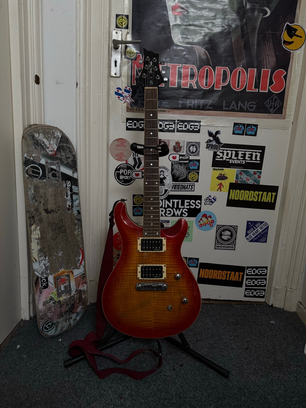 Harley Benton Solid Body Elektrische Gitaar, Muziek en Instrumenten, Snaarinstrumenten | Gitaren | Elektrisch, Ophalen of Verzenden