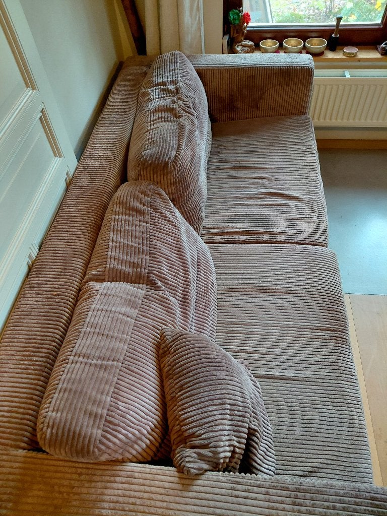 Bank 3 zits gratis afhalen, Gebruikt, Tweepersoons, 75 tot 100 cm, Ophalen of Verzenden