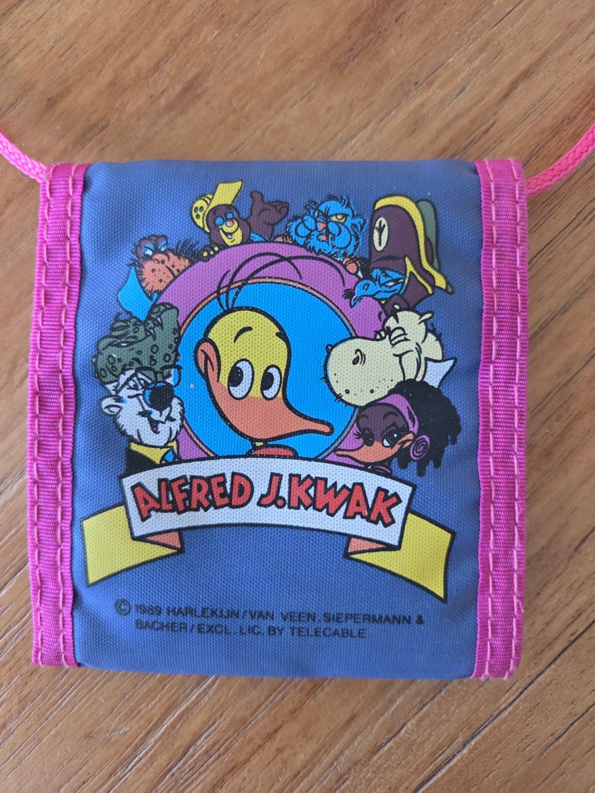 Alfred Jodocus Kwak portemonnee, Ophalen, Gebruikt