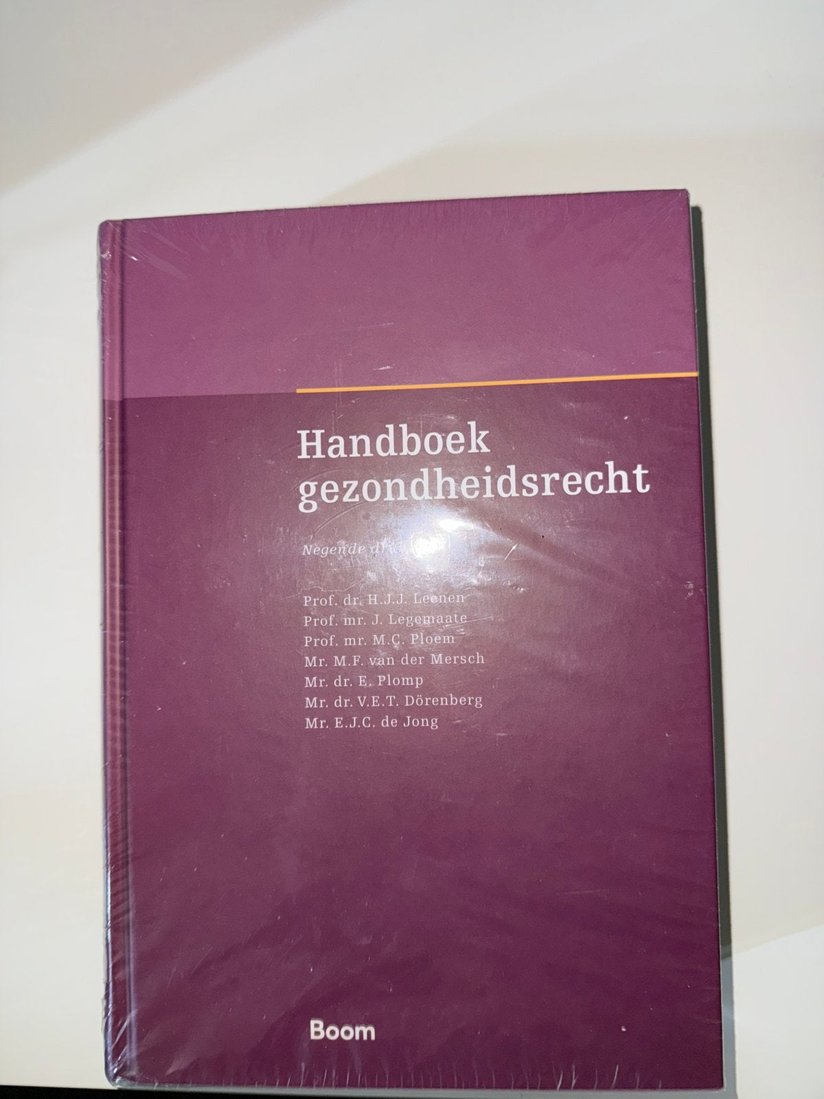 Handboek gezondheidsrecht Negende Druk, Boeken, Ophalen, Beta, Nieuw