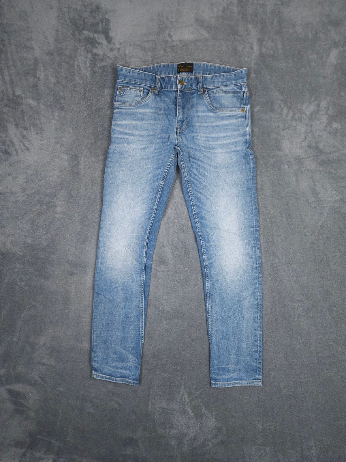 Pme Legend Broek XV W33 L32 Slim Fit Blauw Jeans Pall Mall., ., Zo goed als nieuw, ., W33 - W34 (confectie 48/50)