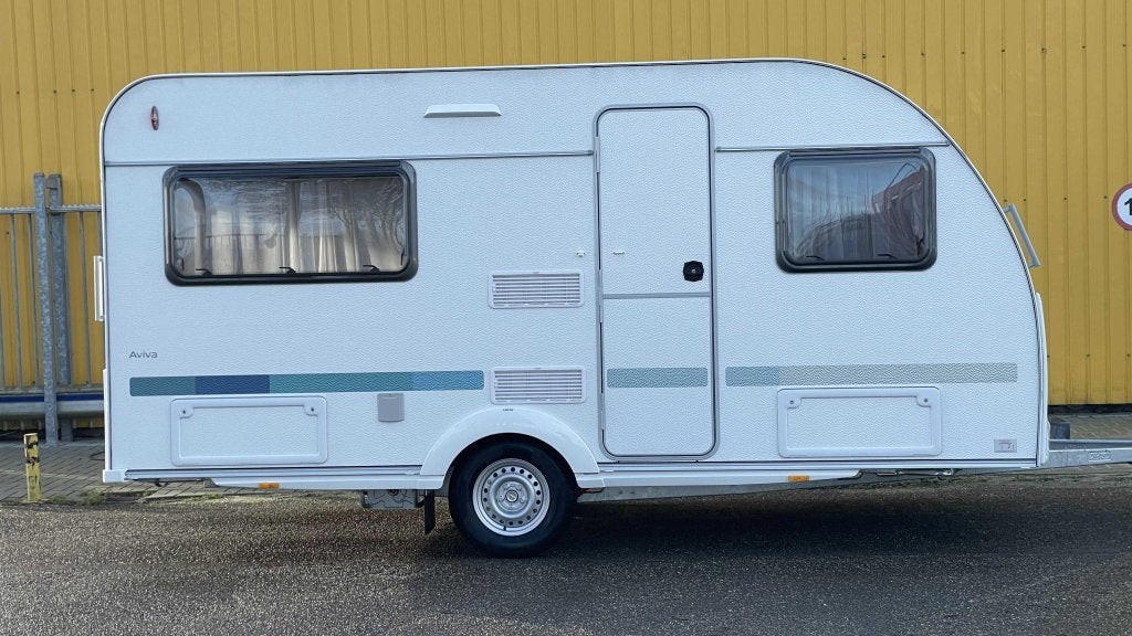 Adria Aviva 422 PY, Caravans en Kamperen, Caravans, Schokbreker, Bedrijf, Adria, 4 tot 5 meter