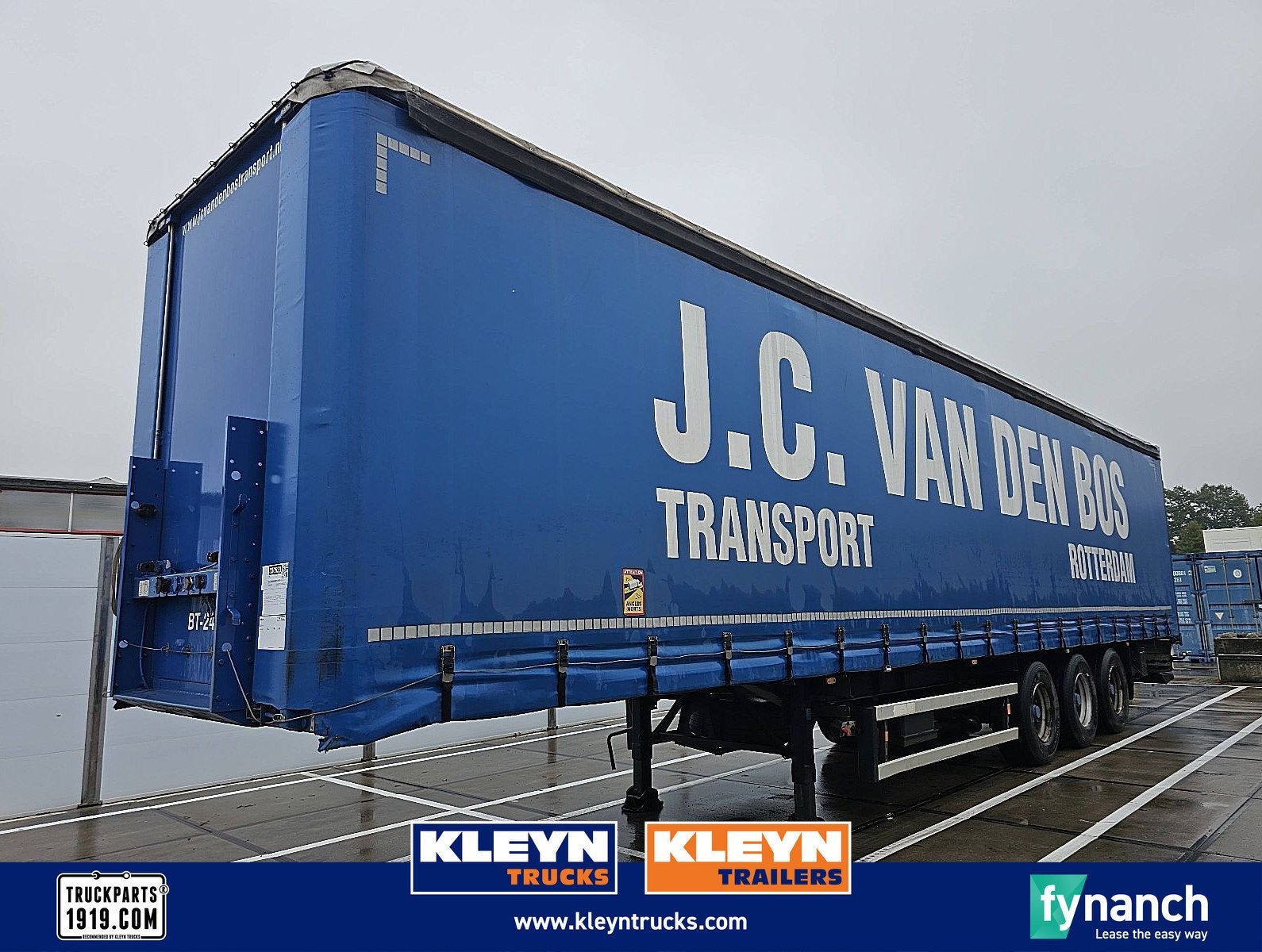GROENEWEGEN DRO-14-27 gegalvaniseerd bpw, Overige kleuren, Origineel Nederlands, Bedrijf, Aanhangers en Opleggers