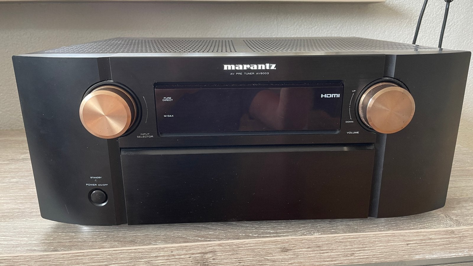 Marantz AV8003 | High-end 7.1 AV Surround Preamp / Processor, Zo goed als nieuw, 60 tot 120 watt, Ophalen, Marantz
