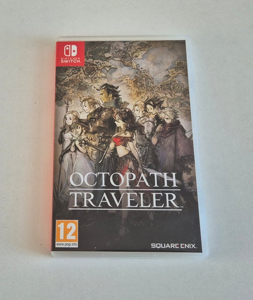 Octopath Traveler Nintendo Switch Game, Spelcomputers en Games, Gebruikt, 1 speler, Ophalen of Verzenden, Role Playing Game (Rpg)