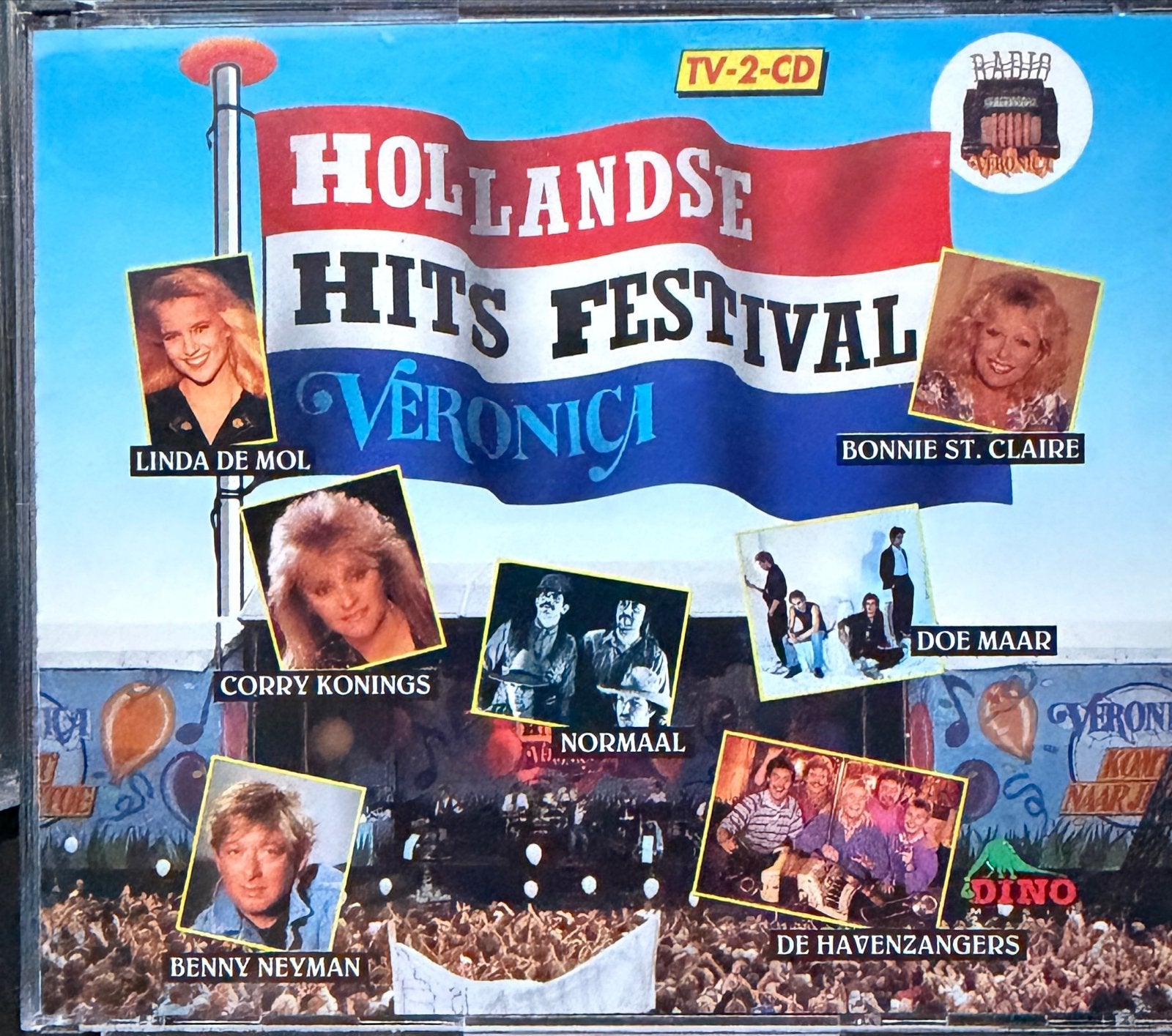 Hollandse Hits Festival Veronica - TV-2-CD, Gebruikt, Ophalen of Verzenden, Verzamelalbum, Pop