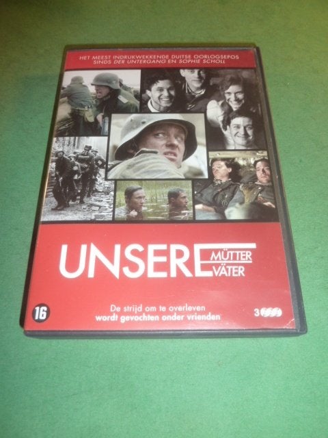 Unsere Vater Unsere Mutter Philipp Kadelbach dvd-box, Vanaf 16 jaar, Verzenden, Nederlands, Duits