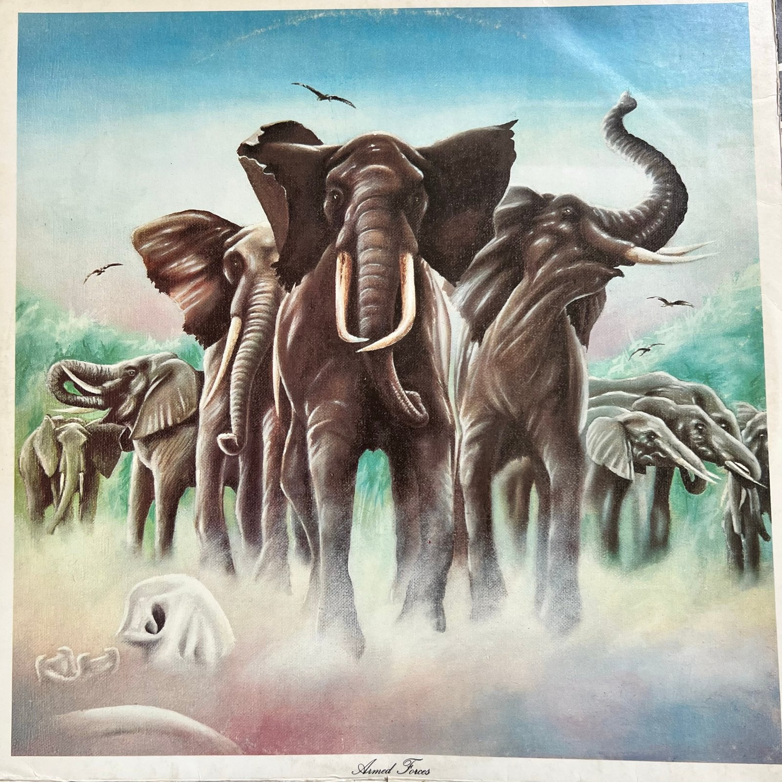 Elvis Costello & The Attractions - Armed Forces LP (1979), Cd's en Dvd's, Vinyl | Pop, Zo goed als nieuw, Pop, LP, Originele persing