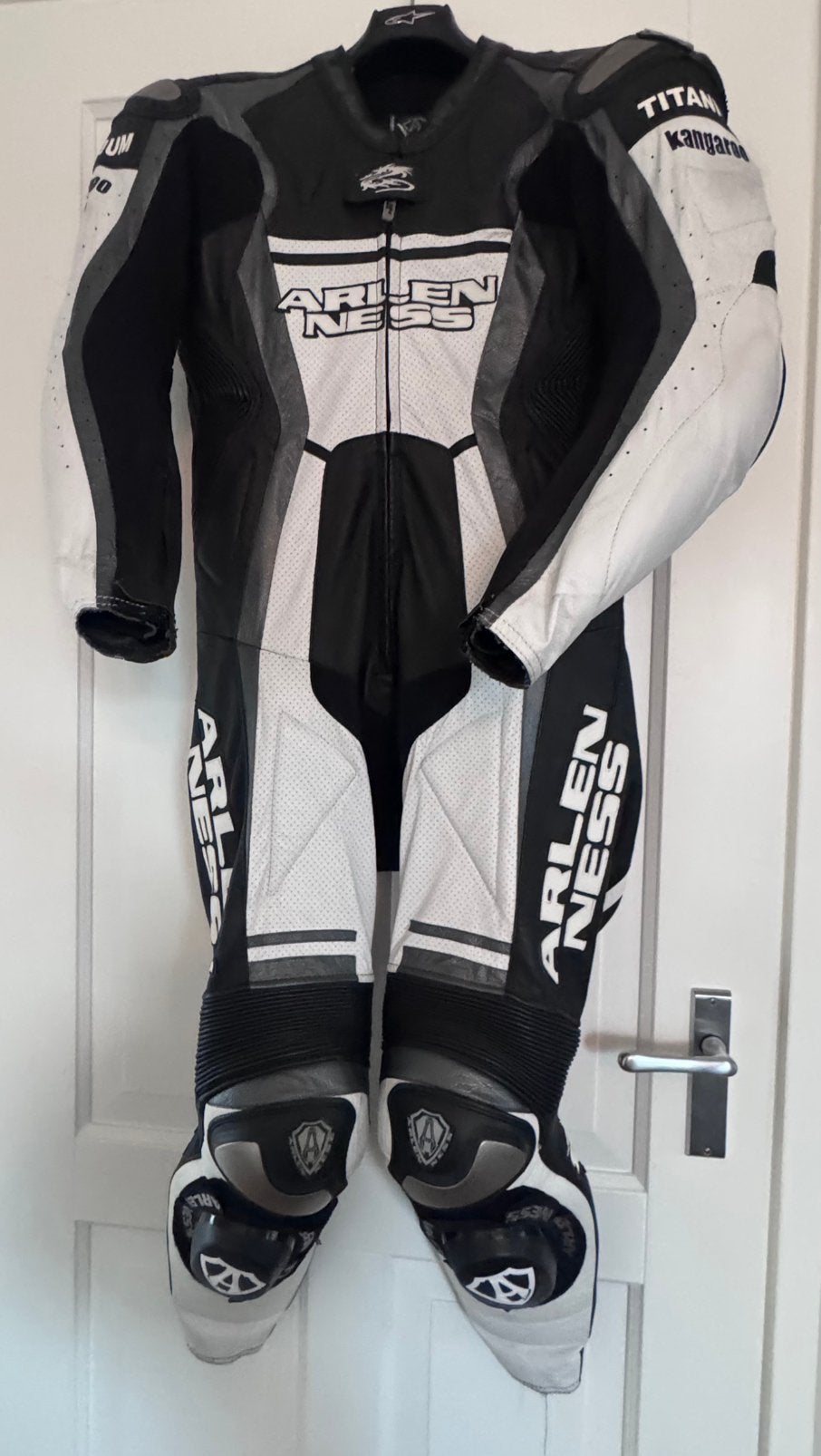 Motorpak/ raceoverall Arlen Ness Titanium maat 46, Motoren, Kleding | Motorkleding, Ophalen of Verzenden, Tweedehands, Combipak