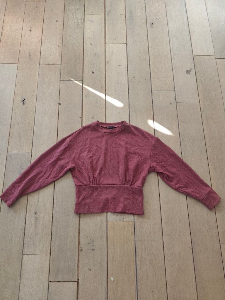 ASOS DESIGN sweatshirt, Kleding | Dames, Jurken, Maat 38/40 (M), Ophalen of Verzenden, Zo goed als nieuw, Roze