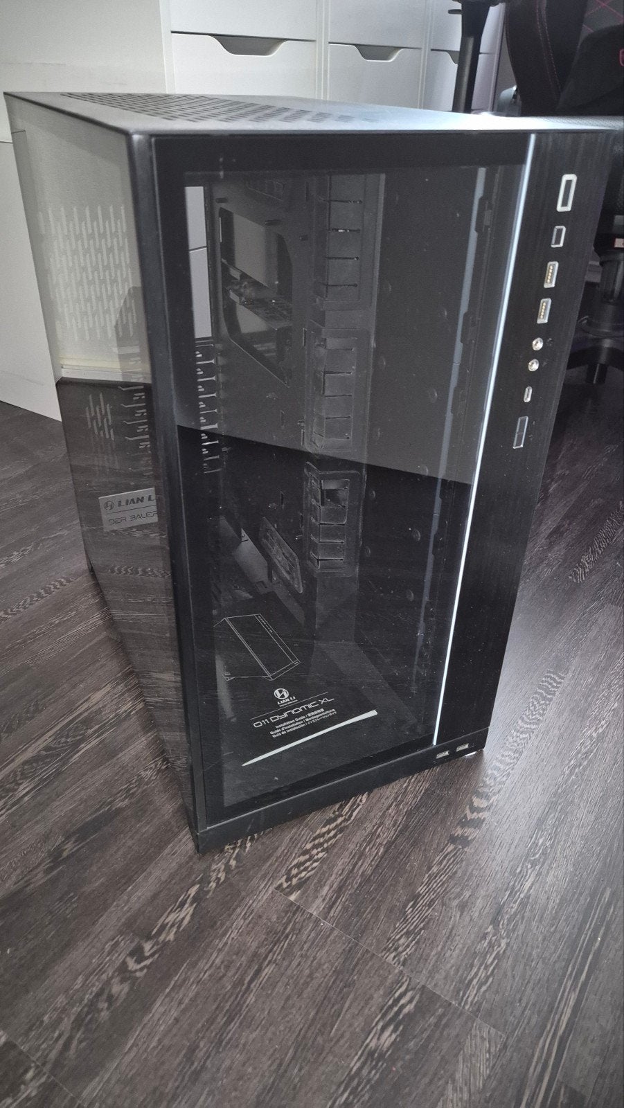 Lian-Li O11 Dynamic XL ROG Der Bauer Edition PC-behuizing, Computers en Software, Computerbehuizingen, Ophalen, Zo goed als nieuw