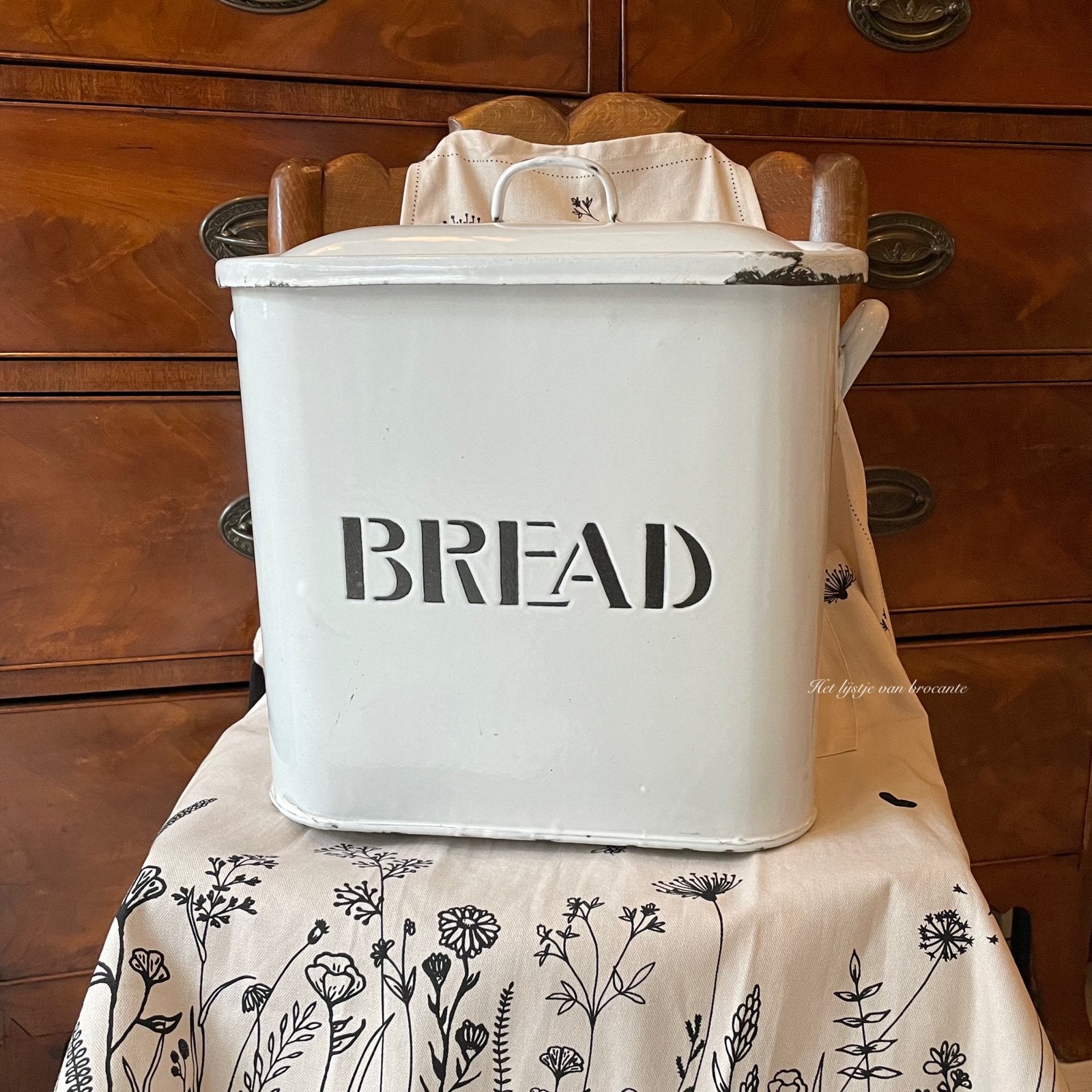 Engels brocante Bread Bin, Ophalen of Verzenden