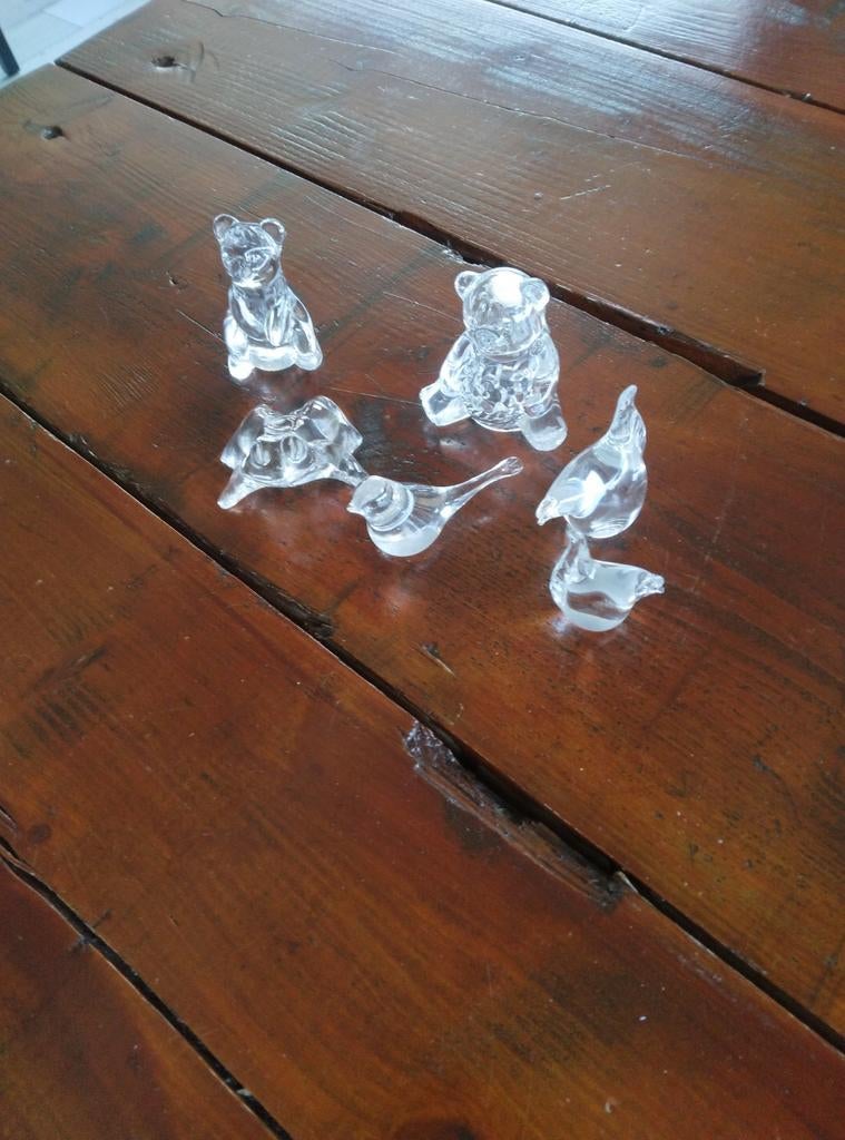 Glazen beeldjes, Verzamelen, Beelden en Beeldjes, Ophalen of Verzenden, Zo goed als nieuw, Dier