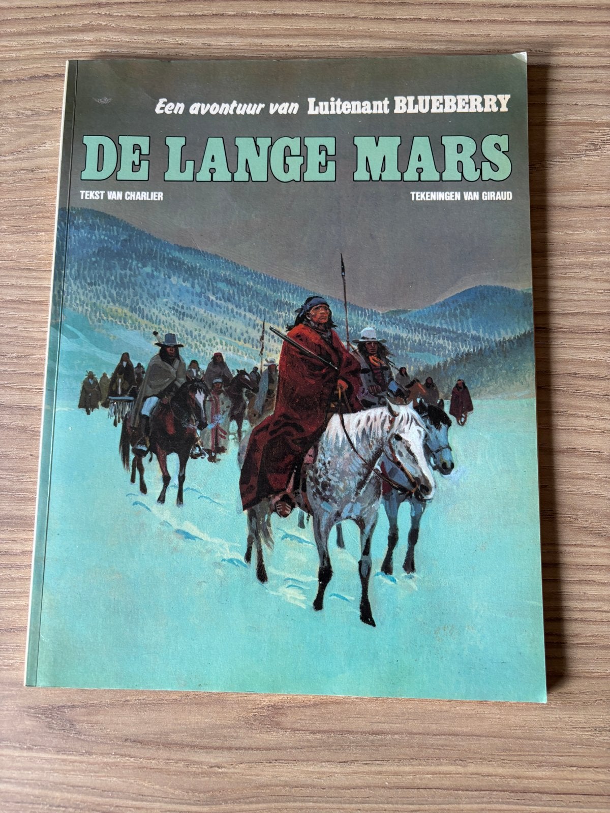 Luitenant Blueberry - De Lange Mars (Softcover), Eén stripboek, Ophalen of Verzenden, Gelezen