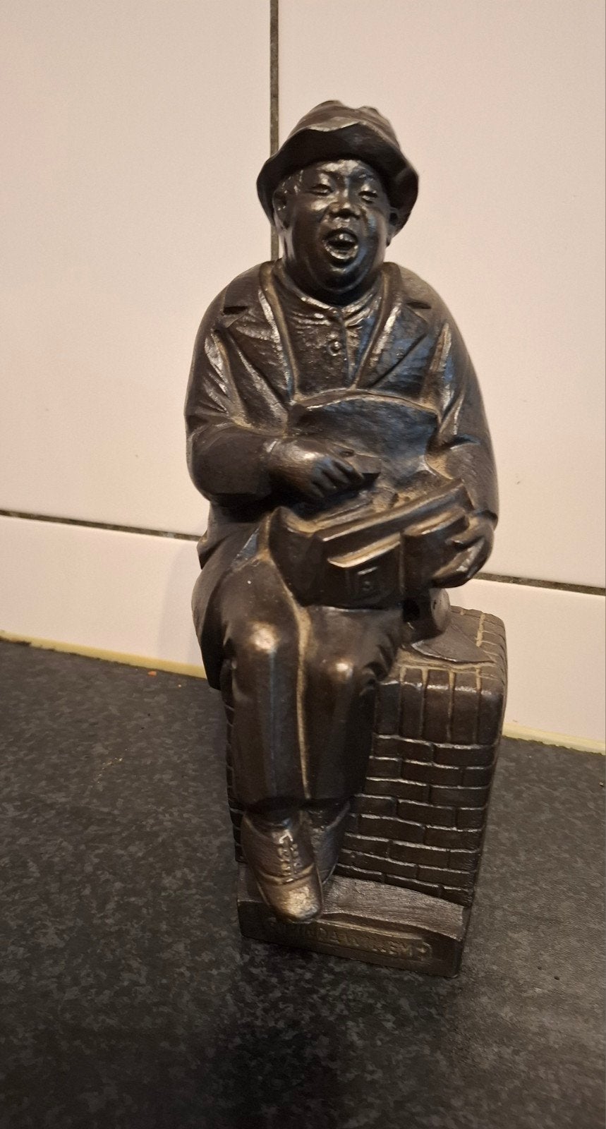 Venlose stadsfiguren Pinda Willem, Ophalen, 20 - 50 cm, Bruin