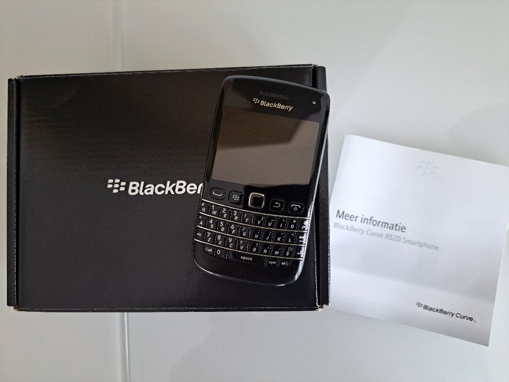 Blackberry 8520, Telecommunicatie, Mobiele telefoons | Blackberry, Ophalen, Gebruikt, Geen camera, Zwart