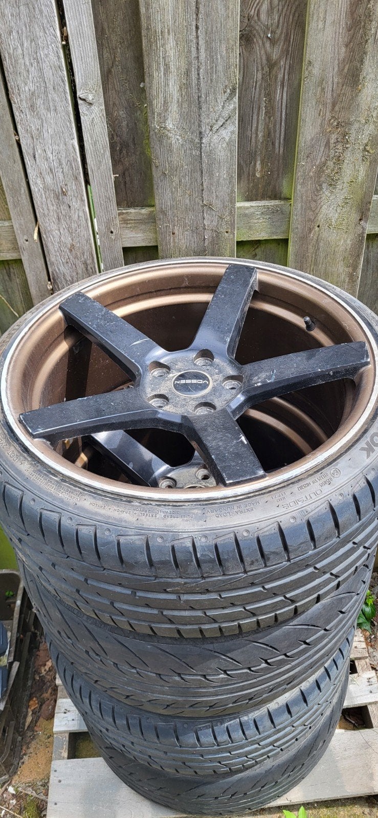 19" velgen BMW met banden, Ophalen, Gebruikt