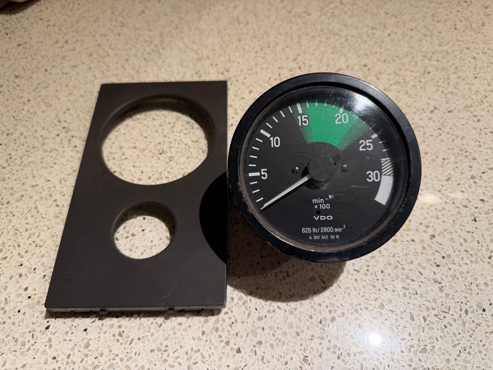 VDO toerenteller Mercedes 609D Ecovan 711D 814D, Ophalen of Verzenden, Gebruikt, Mercedes-Benz