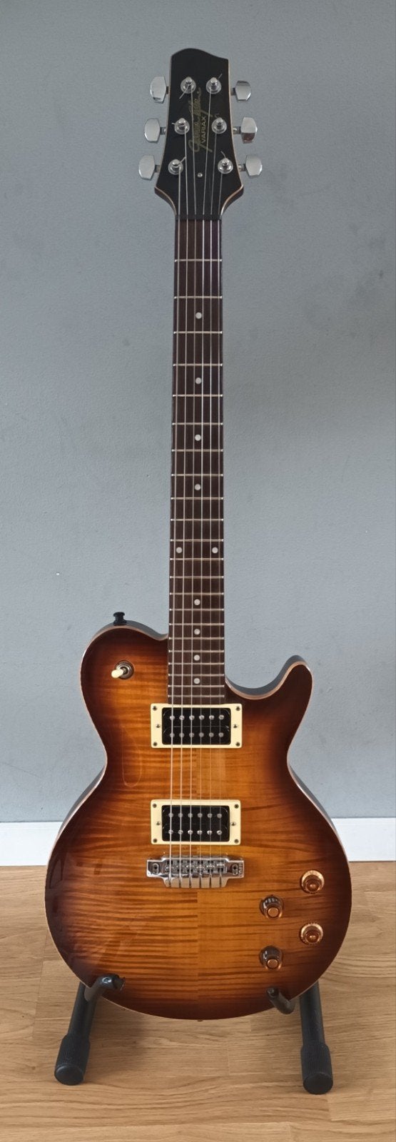 Line 6 Variax JTV'59  Elektrische Gitaar James Tyler Tabacco, Ophalen of Verzenden, Gebruikt, Solid body, Overige merken