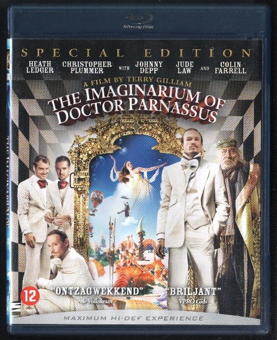 The Imaginarium of Doctor Parnassus. Blu-ray. LEES!, Nederlands, Film, Science Fiction en Fantasy, Ophalen of Verzenden