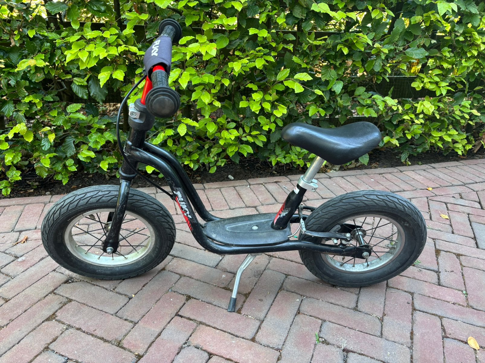 Puky loopfiets 12 inch met handrem, Ophalen, Zo goed als nieuw, Loopfiets
