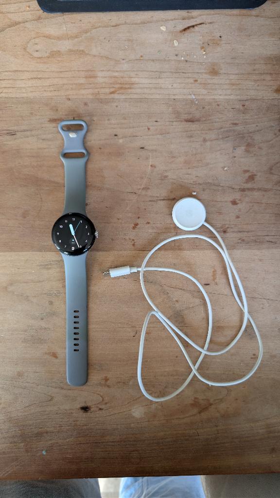 Google Pixel Watch 1, Google Pixel Watch, Ophalen of Verzenden, Zo goed als nieuw, Waterdicht
