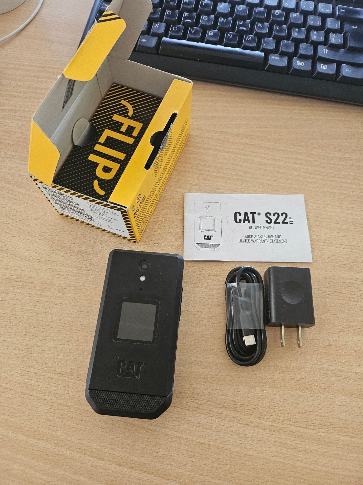 CAT S22 Flip Robuuste Telefoon - Zo goed als nieuw, Telecommunicatie, Mobiele telefoons | Overige merken, Verzenden, Zo goed als nieuw