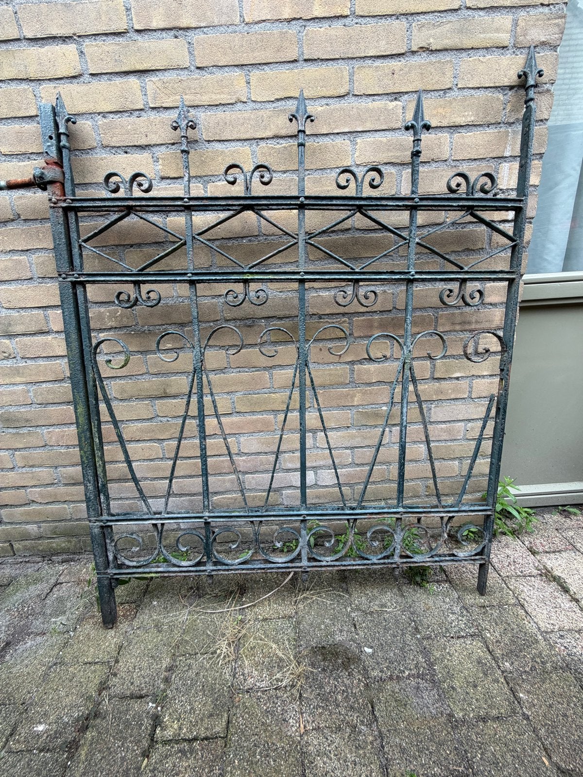 Antiek Smeedijzeren Poortje / Sierhek, Ophalen of Verzenden