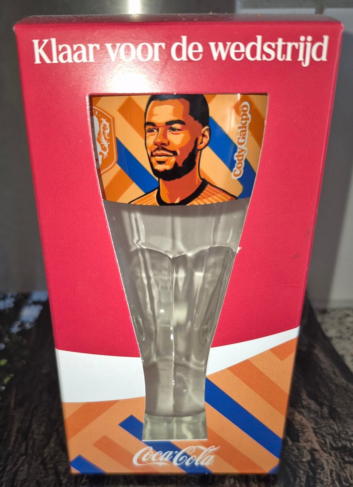 WK Cola glas, Verzamelen, Ophalen, Zo goed als nieuw, Gebruiksvoorwerp