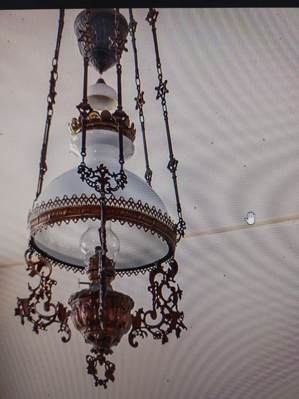 Antieke hanglamp, Antiek en Kunst, Ophalen
