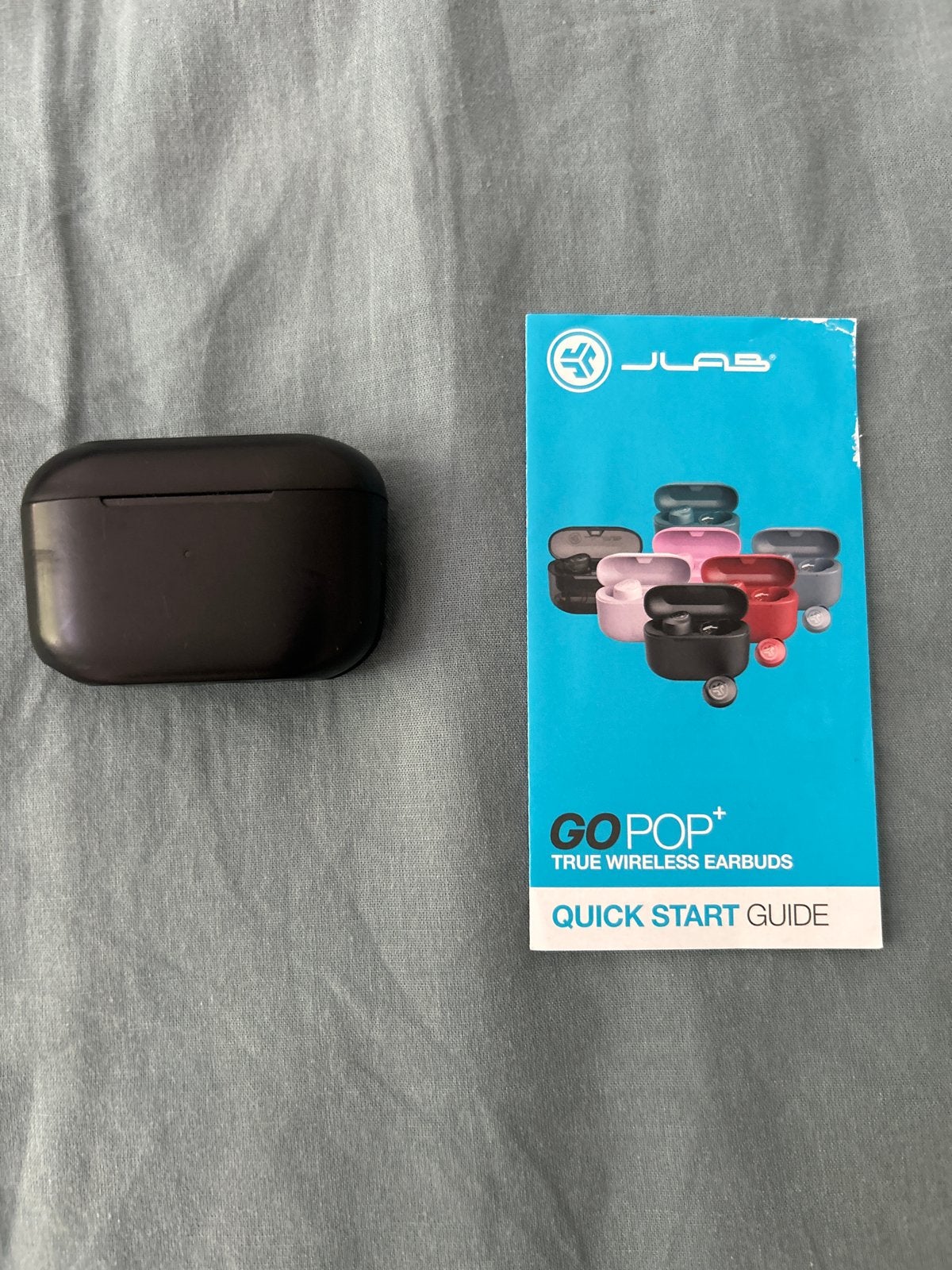 JLAB GO POP+ True Wireless Earbuds - Zwart, Ophalen, Zwart, Bluetooth, Zo goed als nieuw