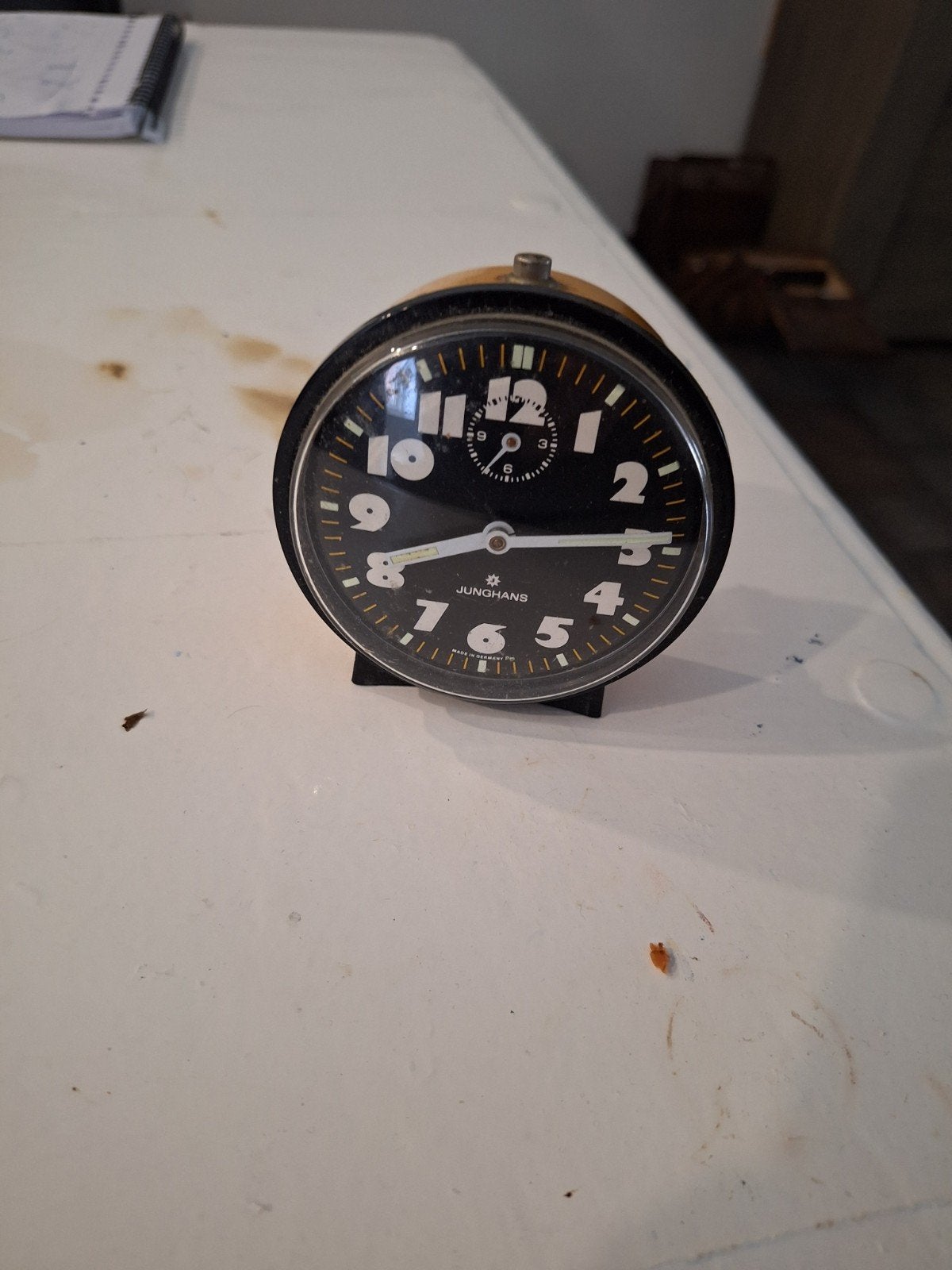 Vintage Junghans Wekker - Klassieke Retro Klok, Antiek en Kunst, Antiek | Klokken, Ophalen of Verzenden