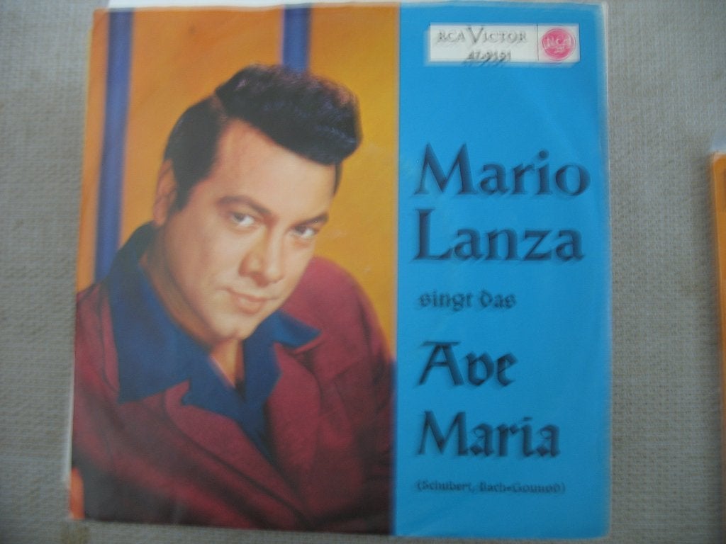 Single Sale; Mario Lanza - Ave Maria, Cd's en Dvd's, Vinyl Singles, Ophalen of Verzenden, Gebruikt, 7 inch, Religie en Gospel