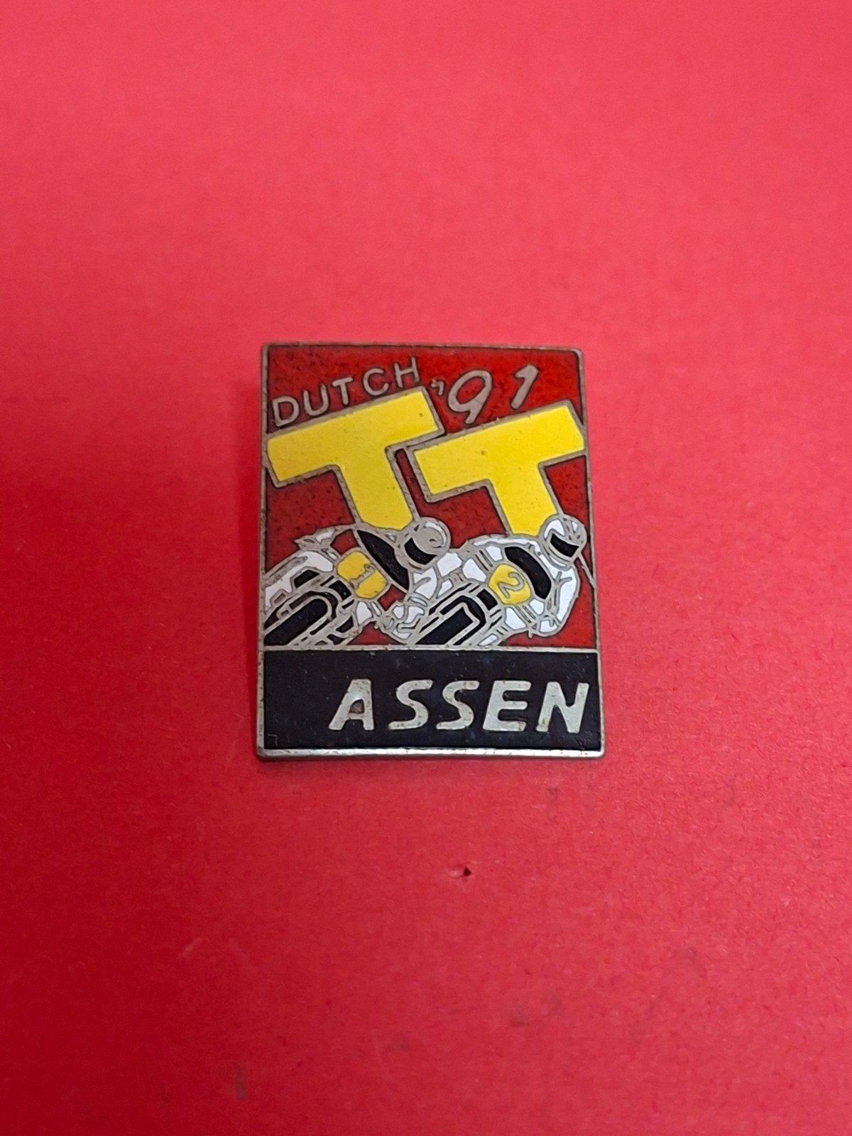 MOTOR PIN  DUTCH TT ASSEN 1991, Verzamelen, Ophalen of Verzenden, Zo goed als nieuw, Sport