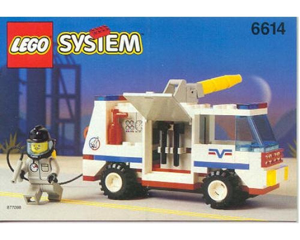 Lego Classic Town Launch Command Set 6614 - Launch Evac 1, Ophalen of Verzenden