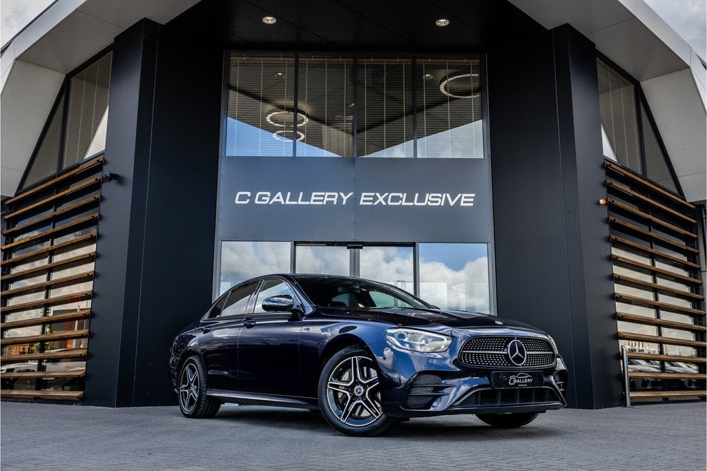 Mercedes-Benz E-Klasse E300 e AMG Line - Burmester | 360 Cam, Auto's, Achterwielaandrijving, Gebruikt, 4 cilinders, Plug-in hybride