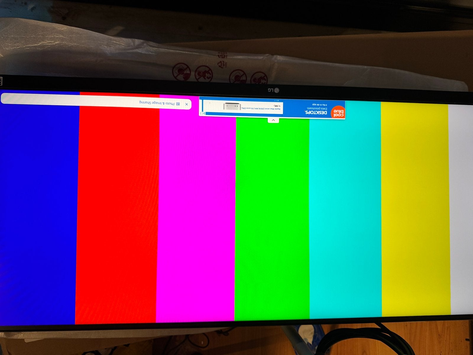 LG 34WP550 Ultrawide Monitor - Zo goed als nieuw, HDMI, IPS, Zo goed als nieuw, Ultrawide