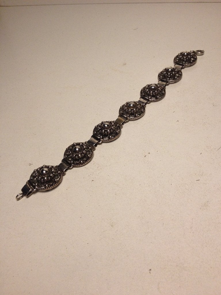 Zilveren antieke armband, Verzenden, Zilver, Armband