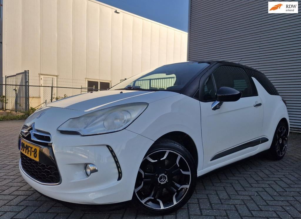 Citroen DS3 1.6 So Chic AIRCO CRUISE 2 X SLEUTELS, Voorwielaandrijving, Euro 5, 4 cilinders, Wit