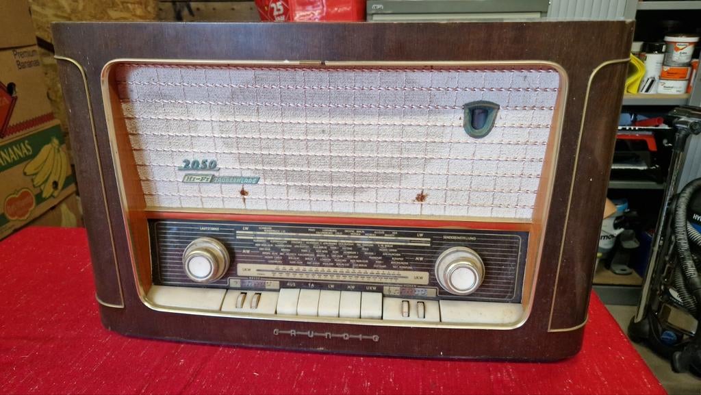 Schaub Lorenz goldklang 58 type 4006, Antiek en Kunst, Antiek | Tv's en Audio, Ophalen