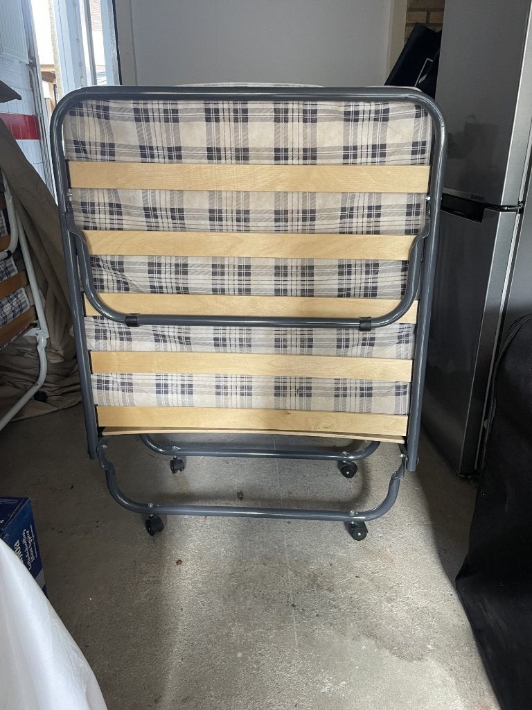 slaapbed, Huis en Inrichting, Ophalen, Gebruikt, Eenpersoons, Beige